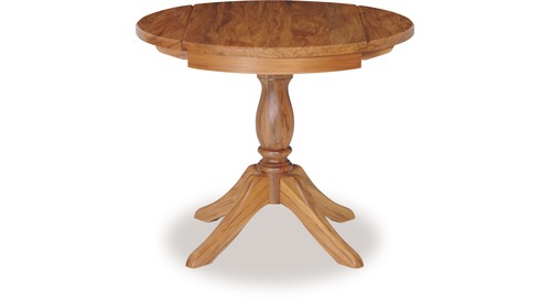 Belmont Round Double Drop-Leaf Dining Table 